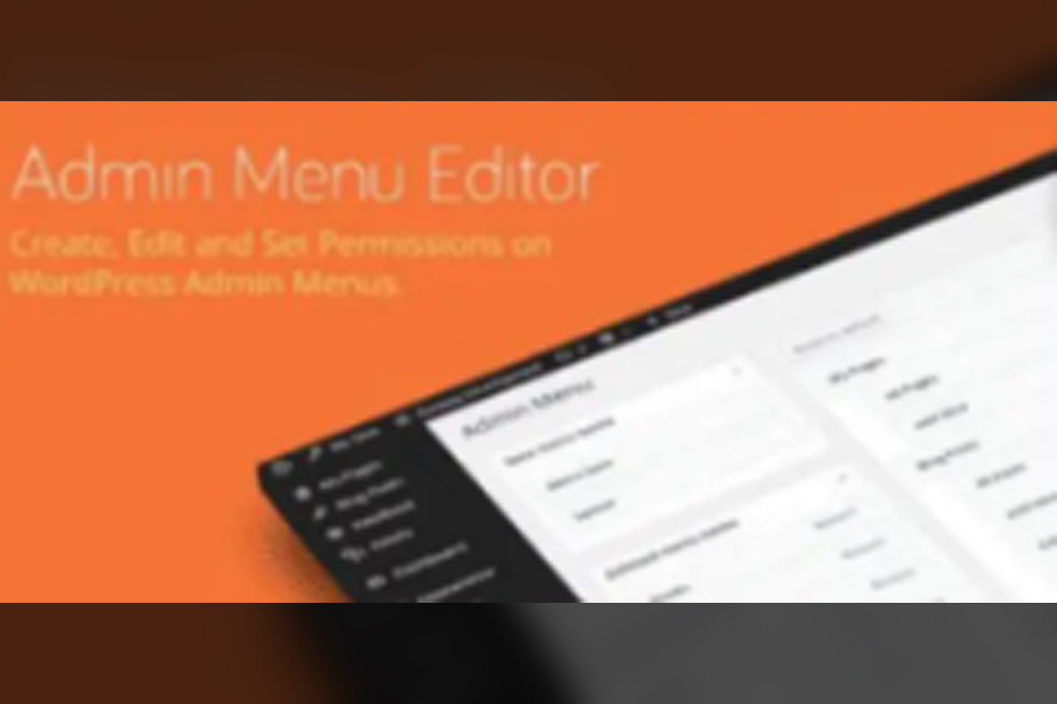 Admin Menu Editor Pro v2.29