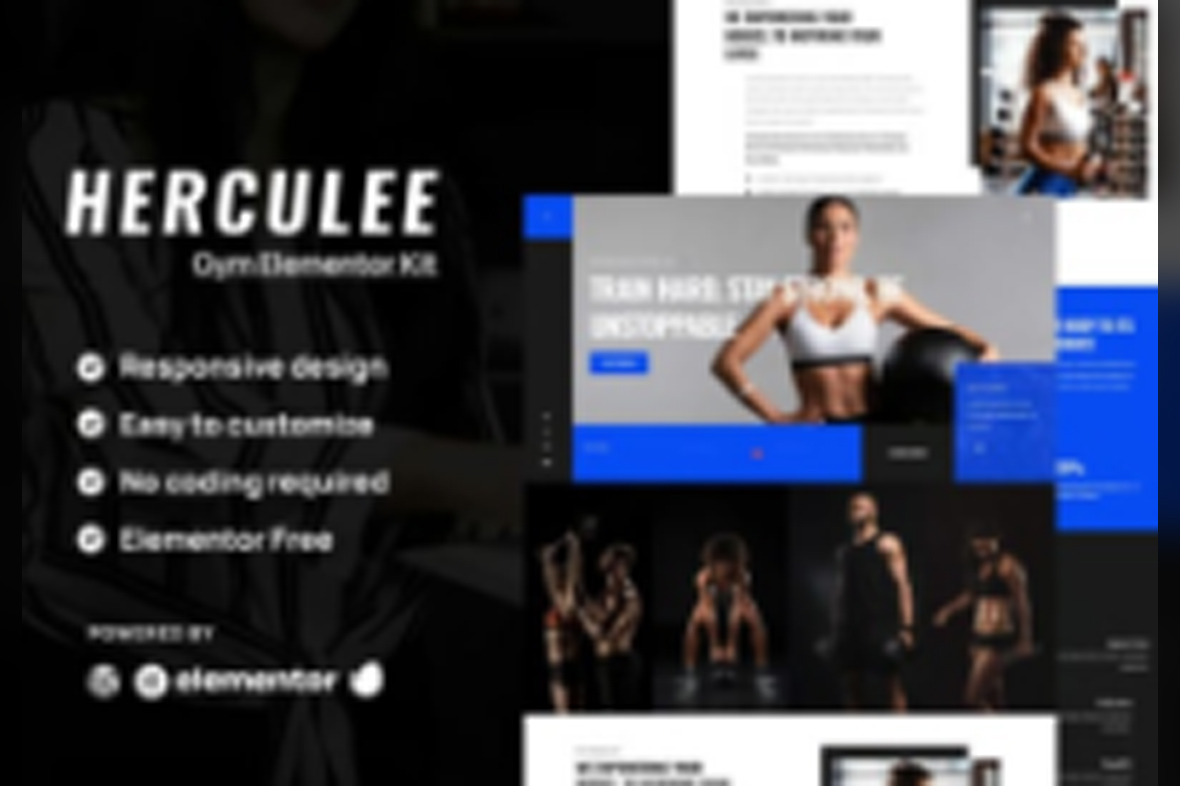 Hercules – Fitness and Gym Elementor Template Kit August 1, 2025
