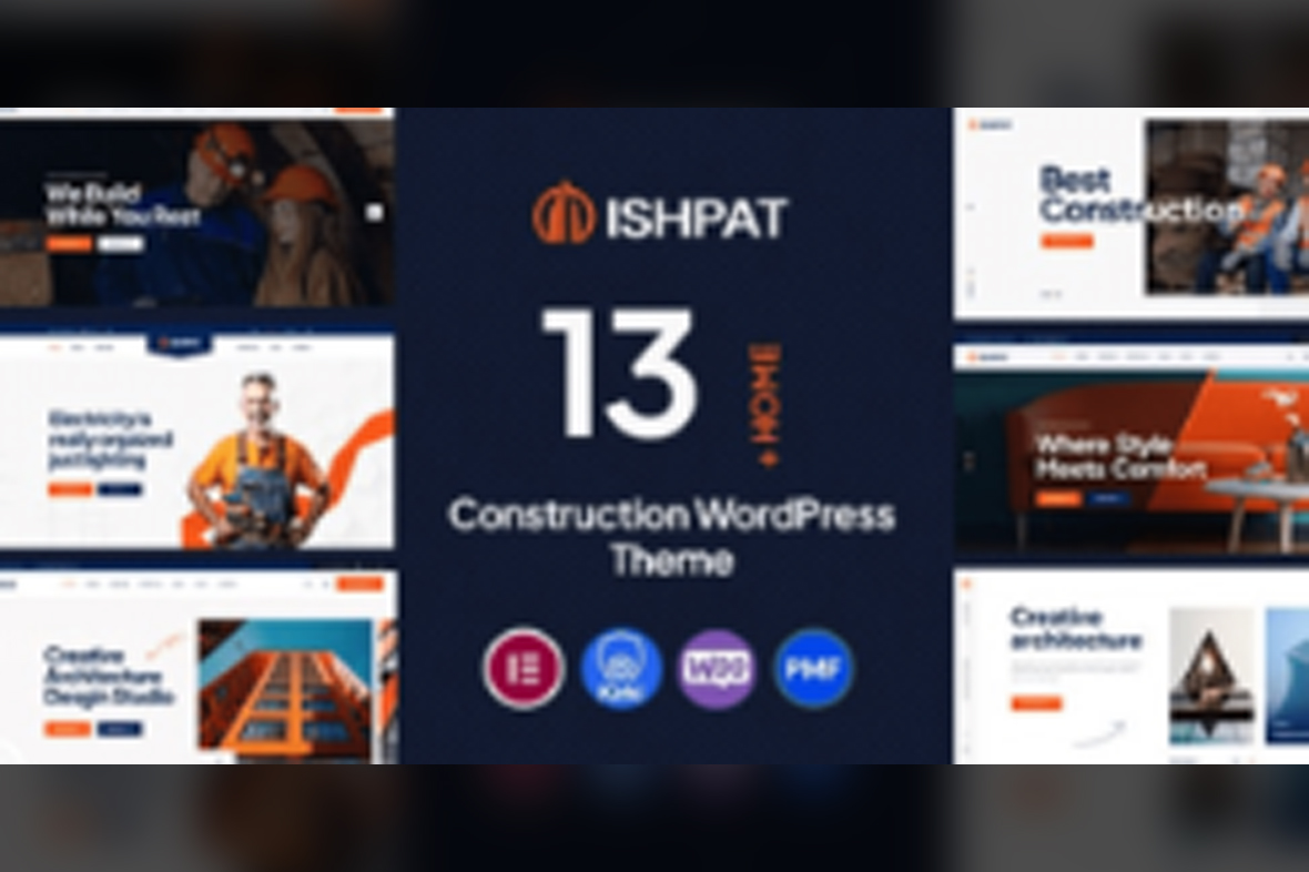 Ishpat – Construction WordPress Theme v1.0.4