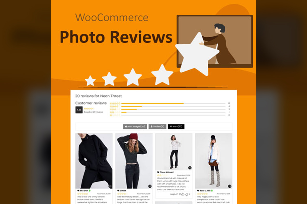 WooCommerce Photo Reviews – Review Reminders – Review for Discounts v1.4.4