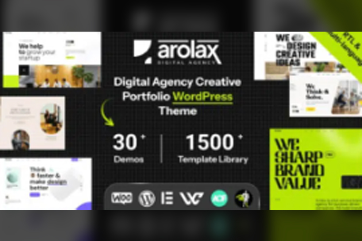 Arolax Creative Digital Agency Theme v2.1.6