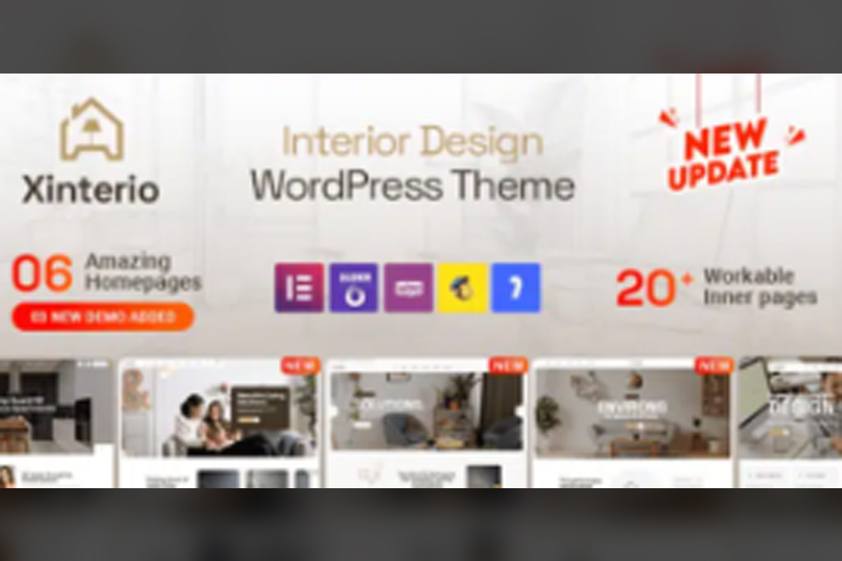 Xinterio – Interior Design WordPress Theme v4.1