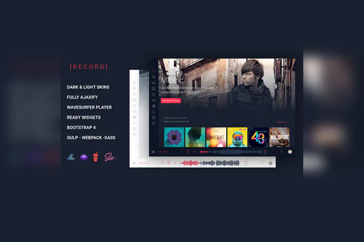 Rekord – Ajaxify Music – Events – Podcasts Multipurpose WordPress Theme