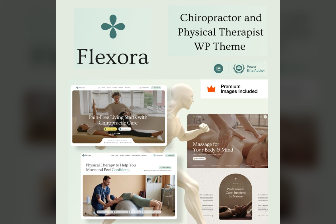Flexora – Chiropractors Message and Physical Therapists WordPress Theme v2.0