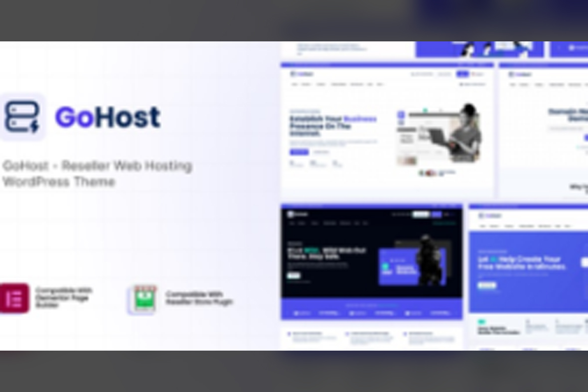 GoHost – Reseller Web Hosting WordPress Theme v5.1