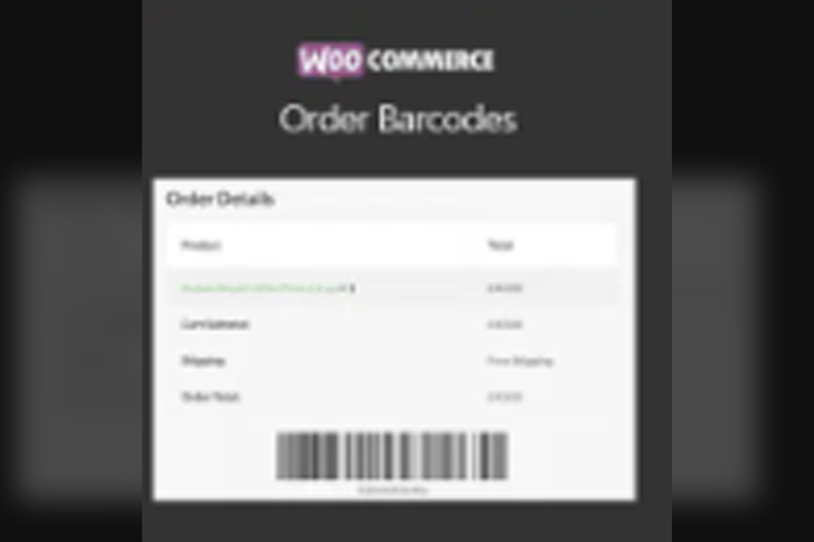 WooCommerce Order Barcodes v1.9.2