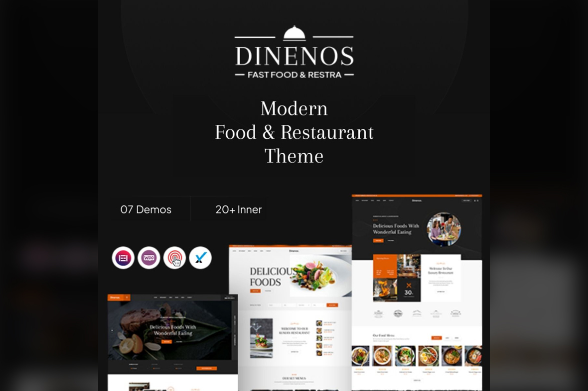 Dinenos – Restaurant WordPress Theme v1.2.0