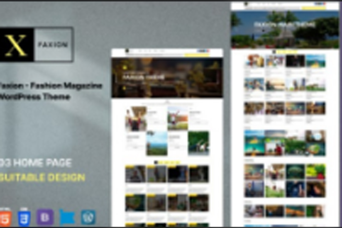 Faxion – Fashion Magazine WordPress Theme v1.0.0