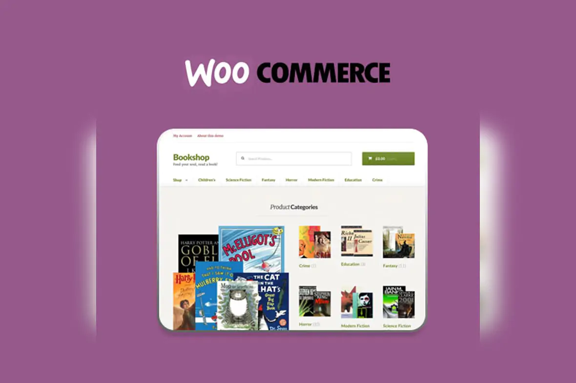 Bookshop Storefront WooCommerce Theme