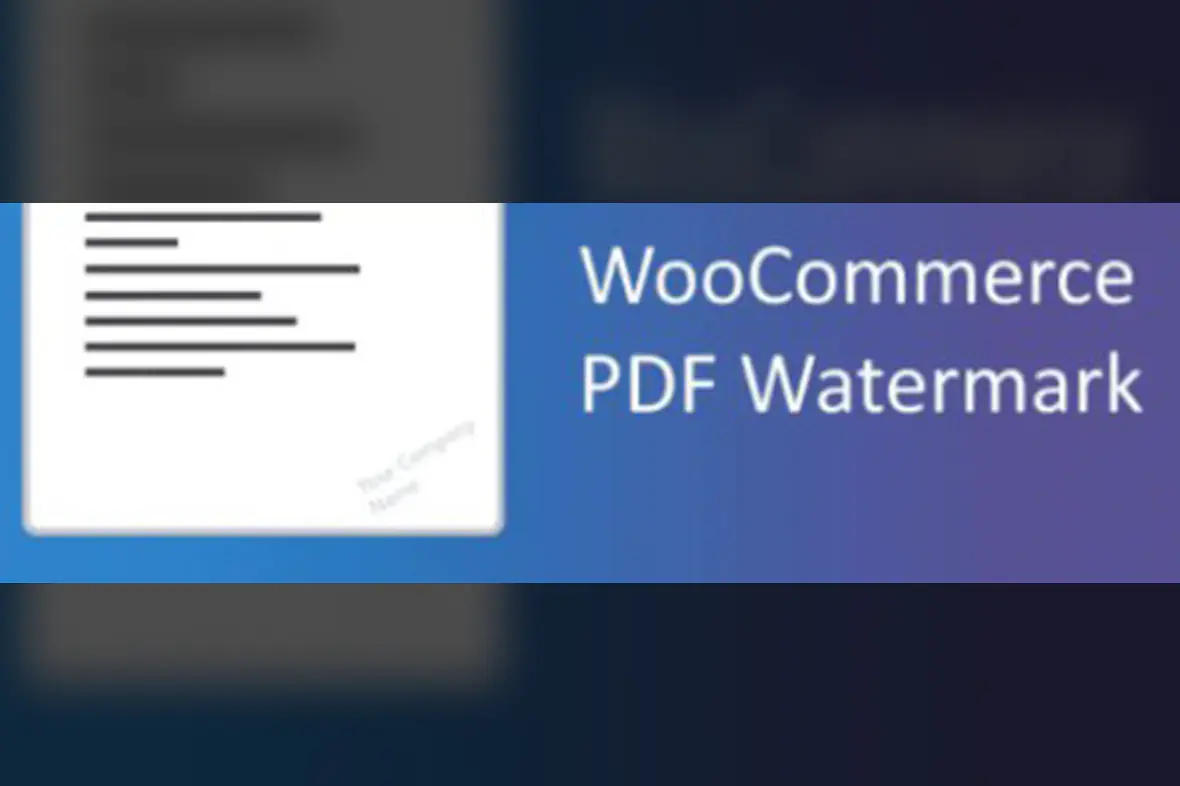 WooCommerce PDF Watermark v1.9.3