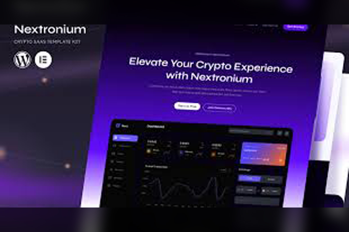 Nextronium – Crypto SaaS Elementor Template Kit August 20, 2025