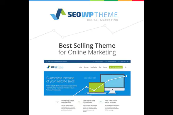 SEO WP: Digital Marketing Agency & Social Media Company Theme