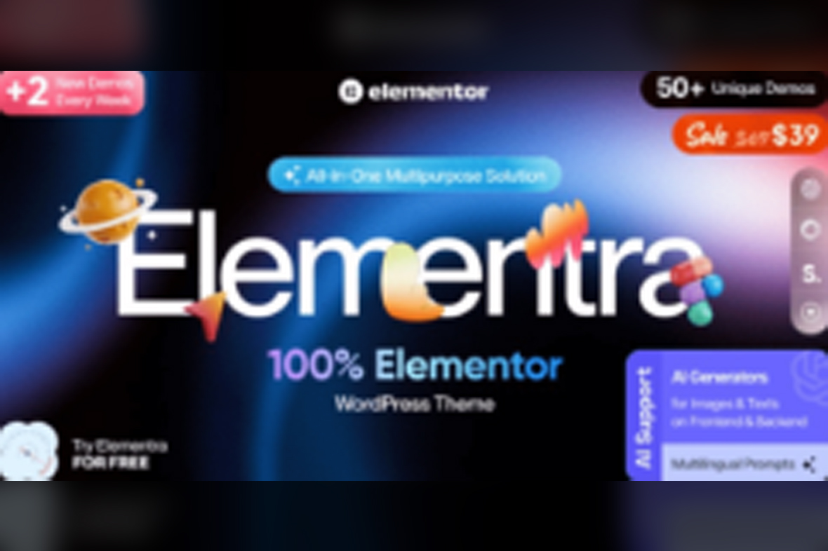 Elementra – Elementor WordPress Theme v1.0.4