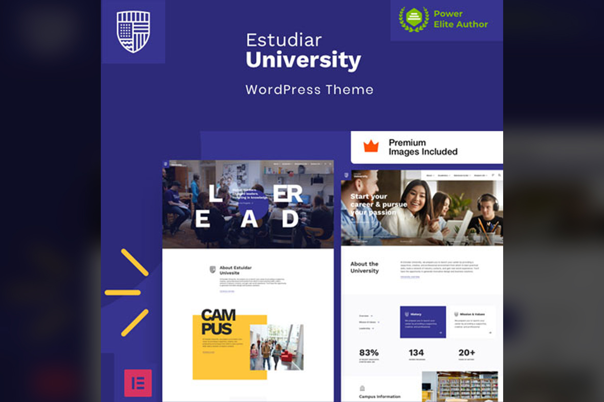 Estudiar – University School WordPress Theme v31.0