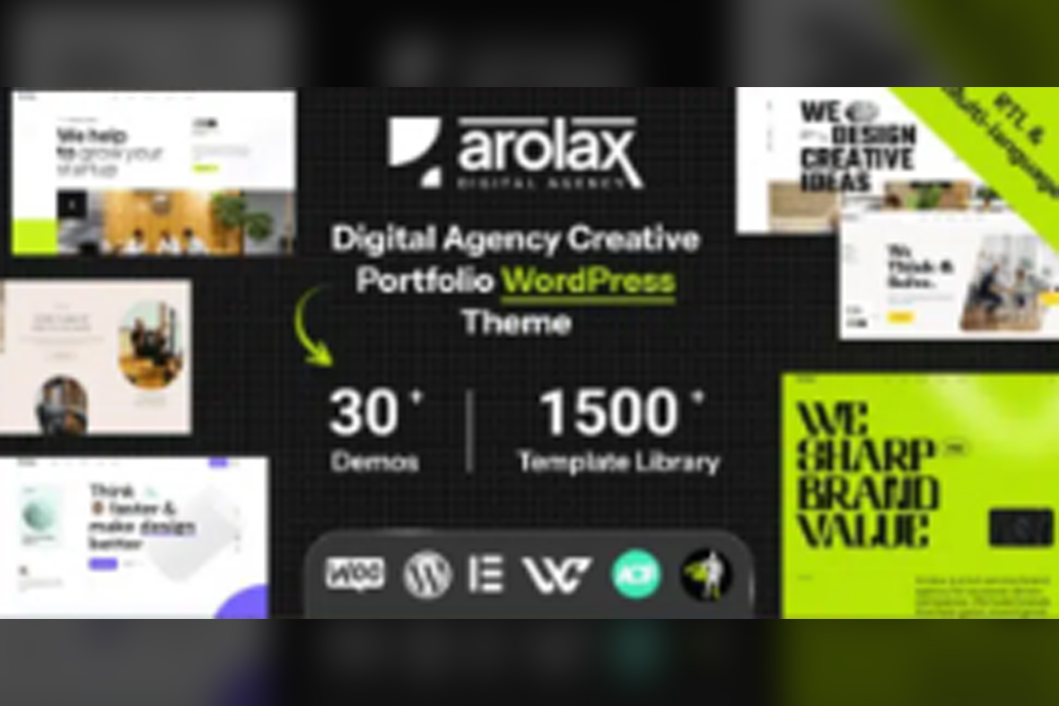 Arolax Creative Digital Agency Theme v2.1.5