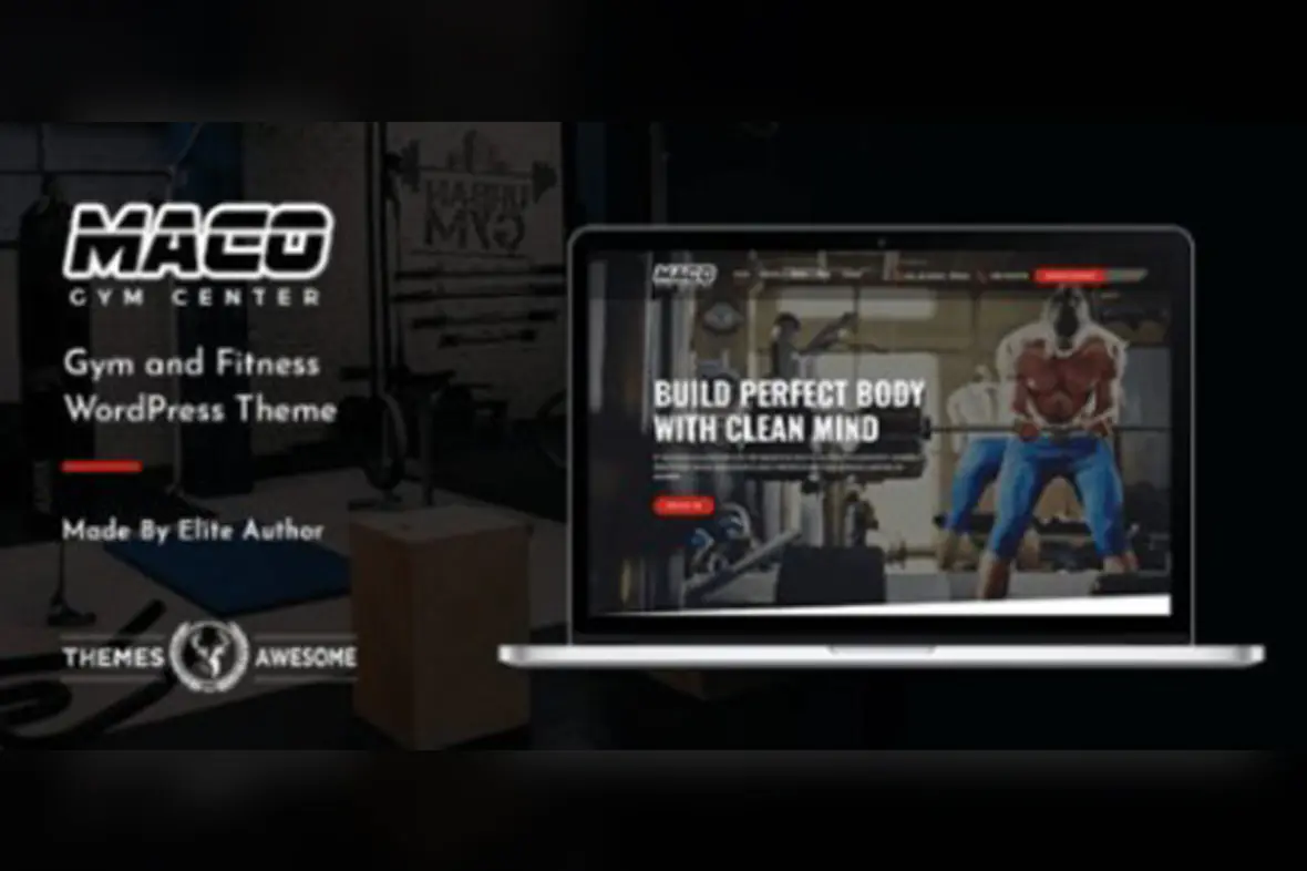 Maco Gym and Fitness WordPress Theme v1.7