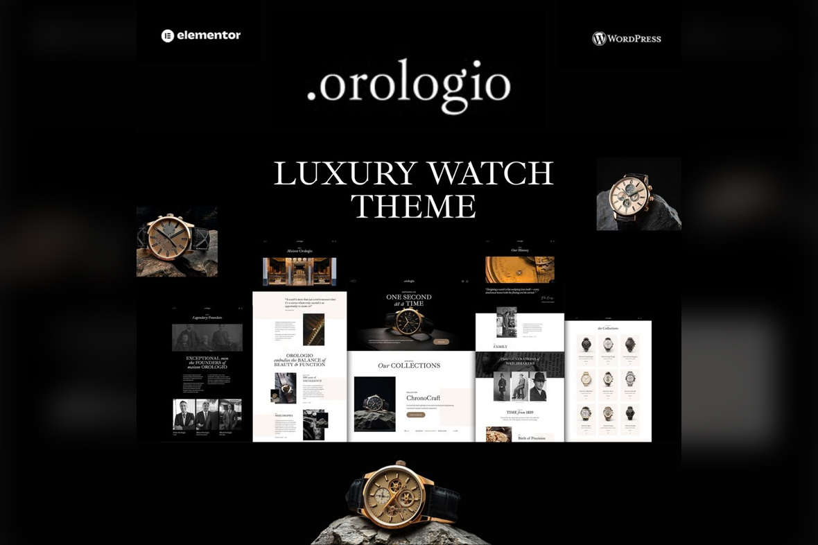 Orologio – Luxury Watch Store WordPress Theme v1.4