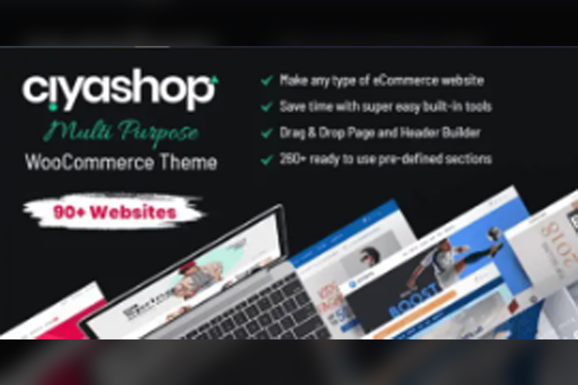 CiyaShop – Multi-Purpose WooCommerce v4.23.0