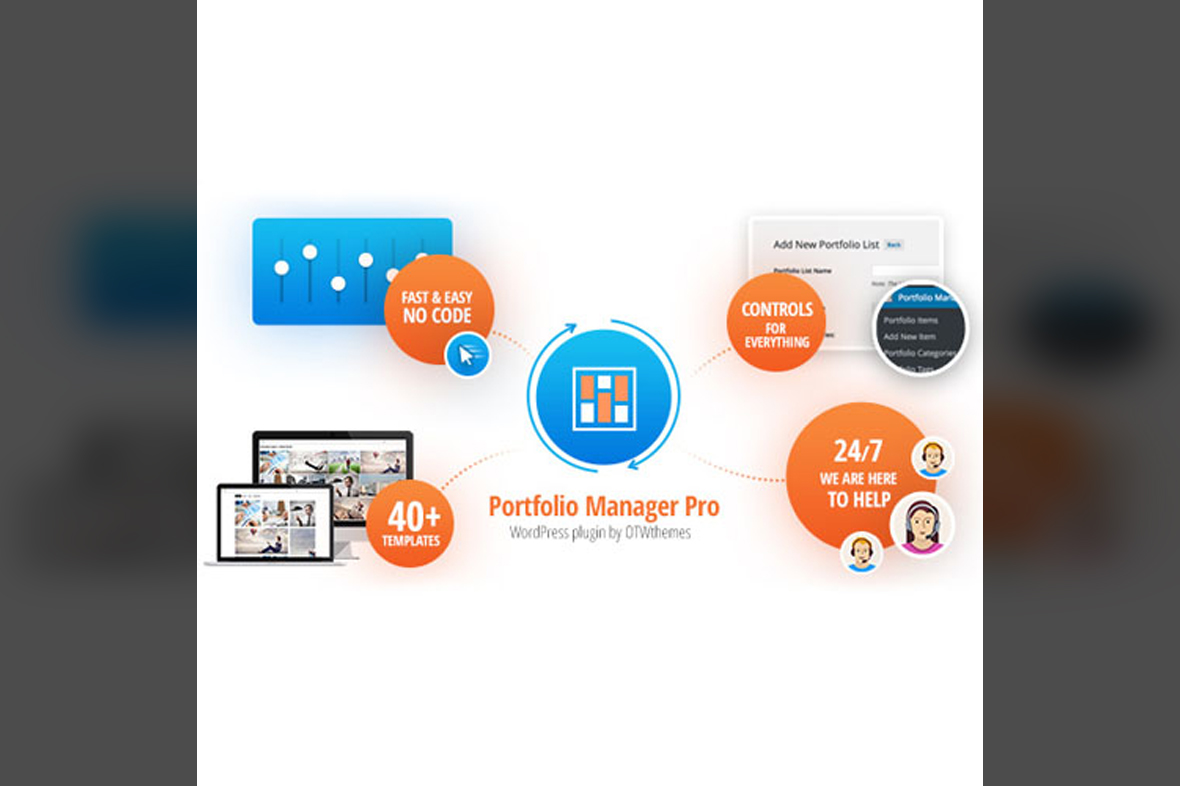 Portfolio Manager Pro – WordPress Responsive Portfolio & Gallery v3.8