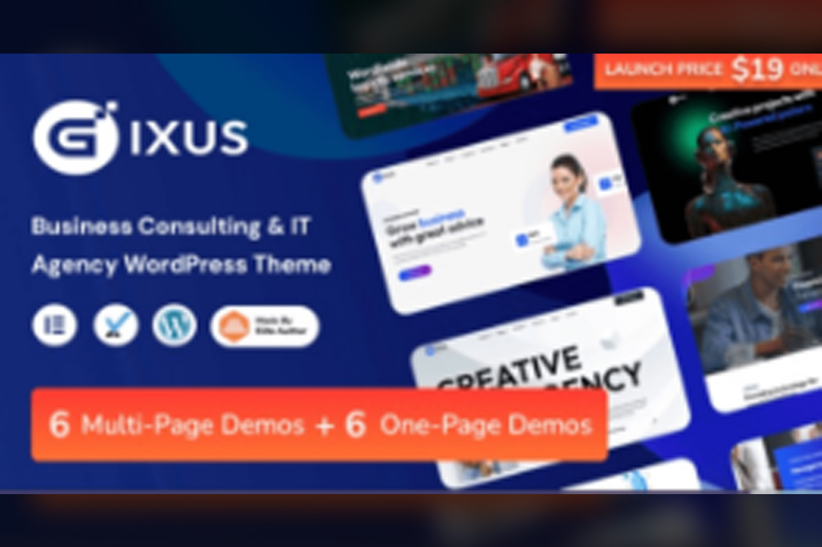 Gixus Business Consulting and IT Agency WordPress v2.6