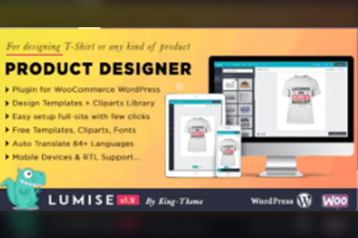 Product Designer for WooCommerce – Lumise v2.0.9