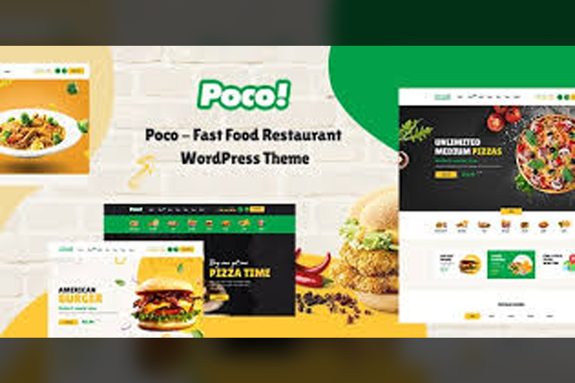 Poco – Fast Food Restaurant WordPress Theme v2.2.3