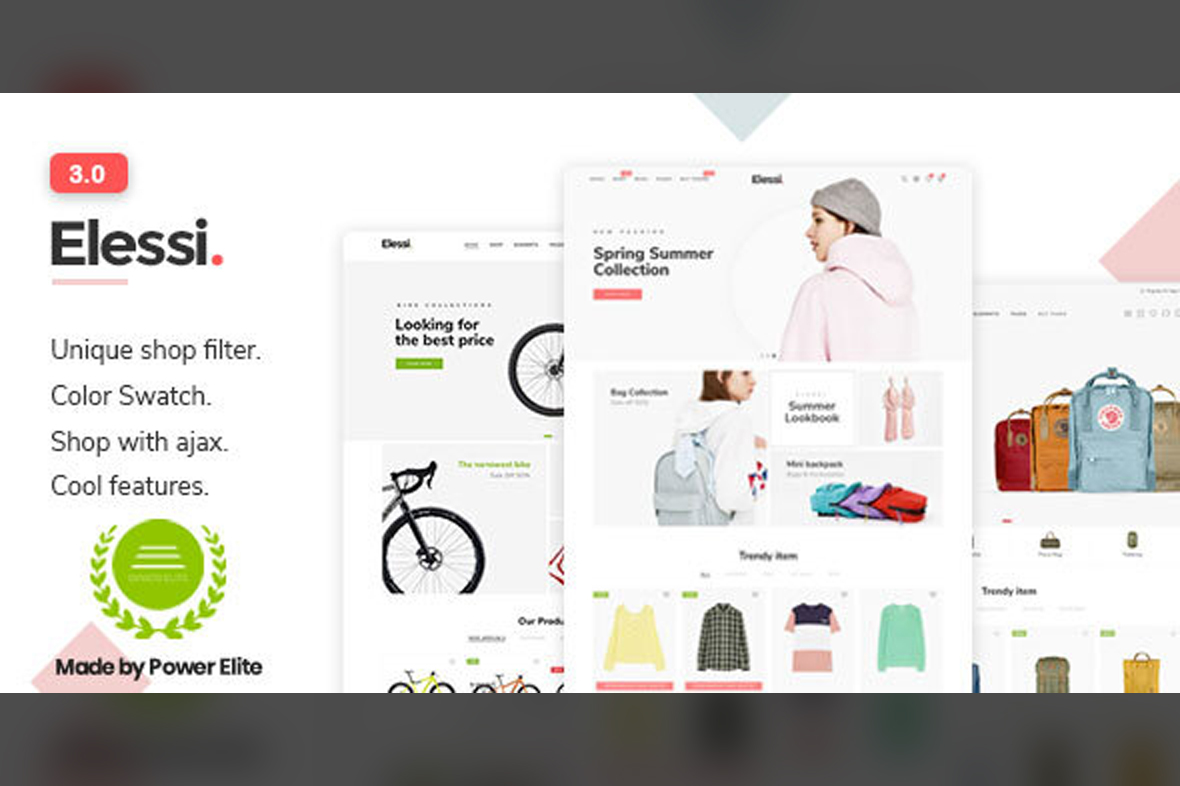 Elessi Theme – WooCommerce AJAX WordPress Theme – RTL support v6.3.4