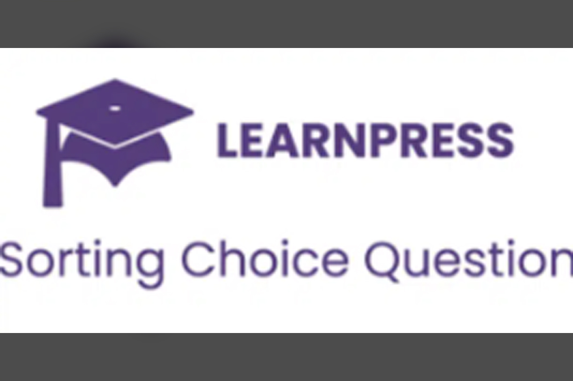 LearnPress – Sorting Choice Question v4.0.2