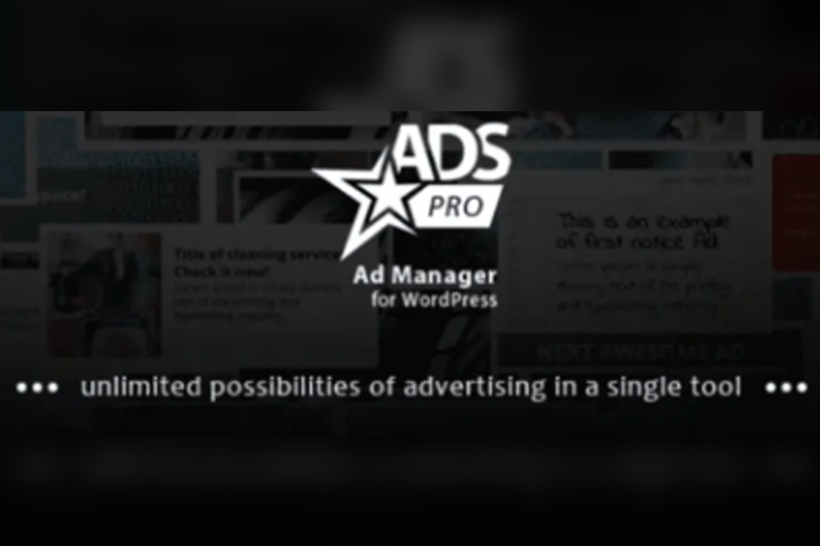 Ads Pro Plugin WordPress Advertising Manager v4.89