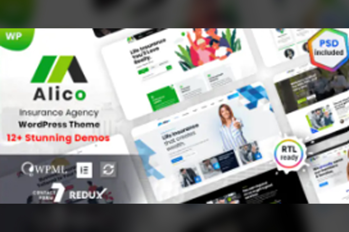 Alico – Insurance WordPress Theme v1.2.1