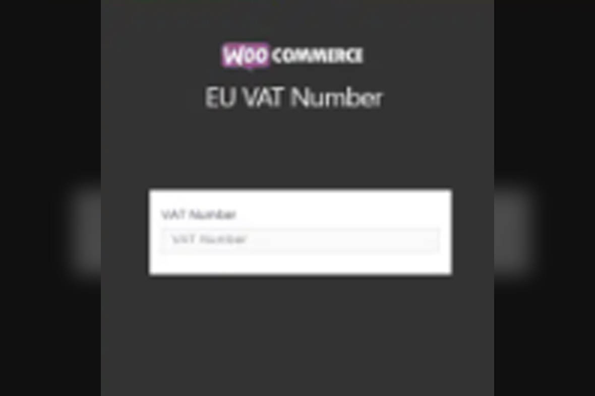 WooCommerce EU VAT Number v3.0.2
