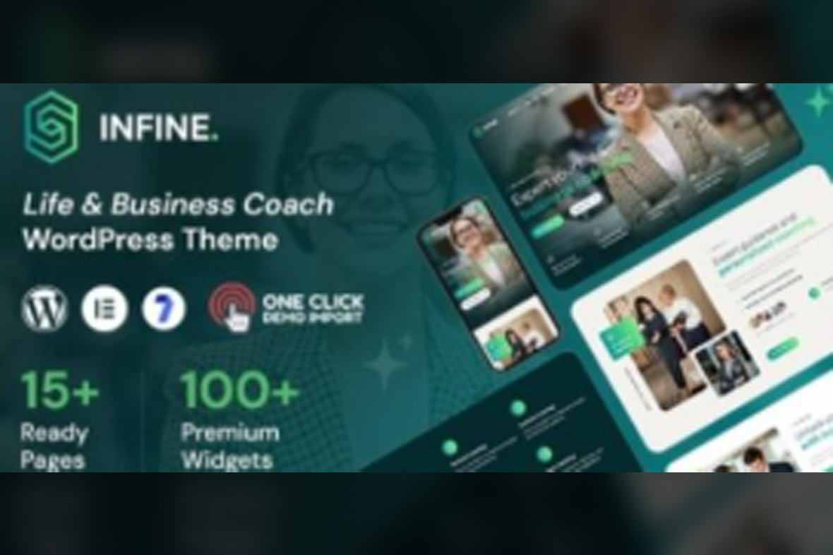 Infine – Life and Business Coach WordPress Theme v1.0.4