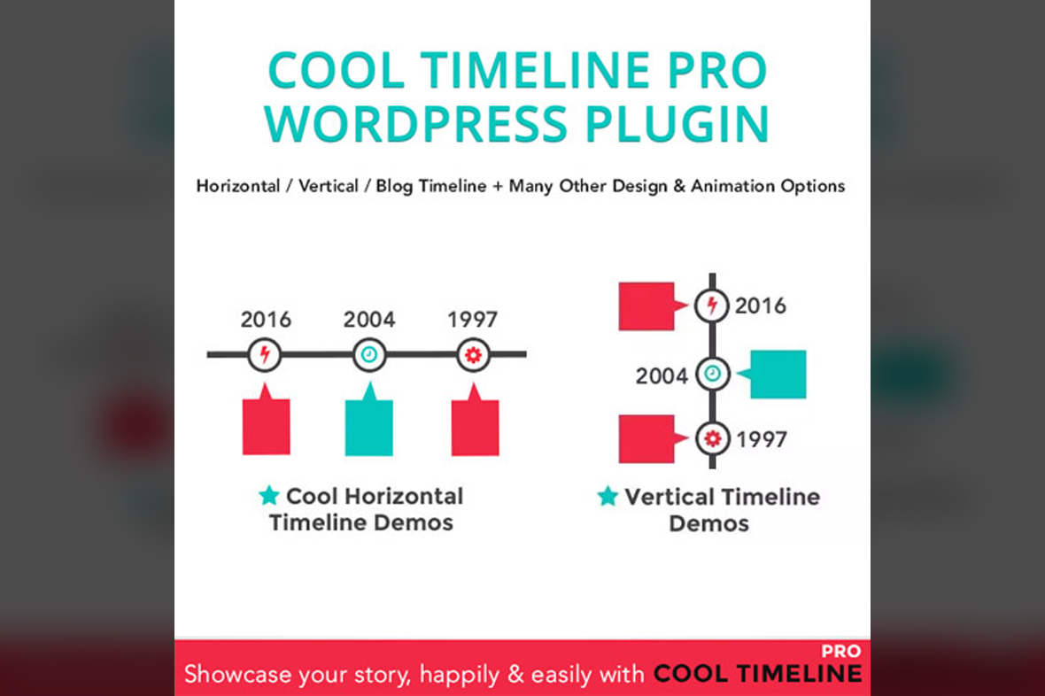 Cool Timeline Pro – WordPress Timeline Plugin v4.9.1