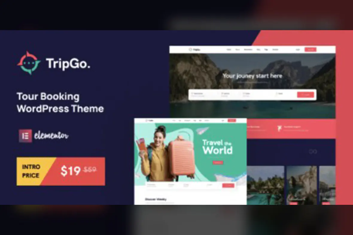 Tripgo – Tour Booking WordPress Theme v1.4.5