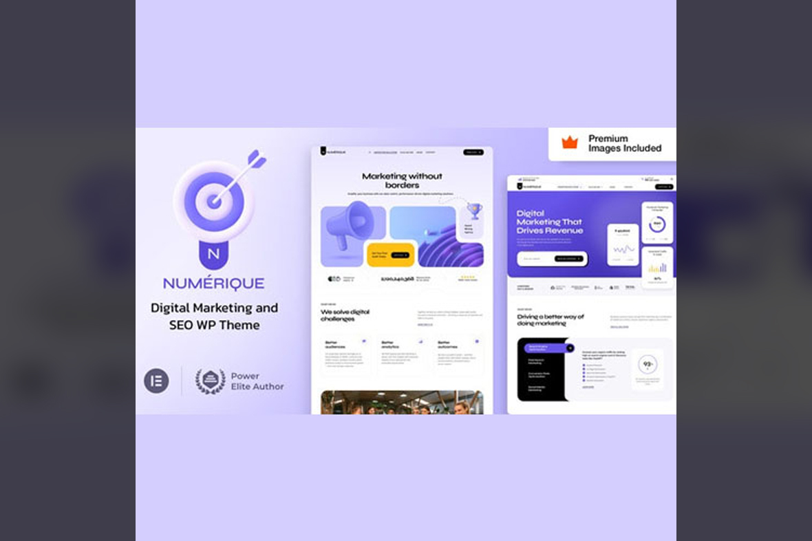 Numérique – SEO Digital Marketing WordPress v8.0