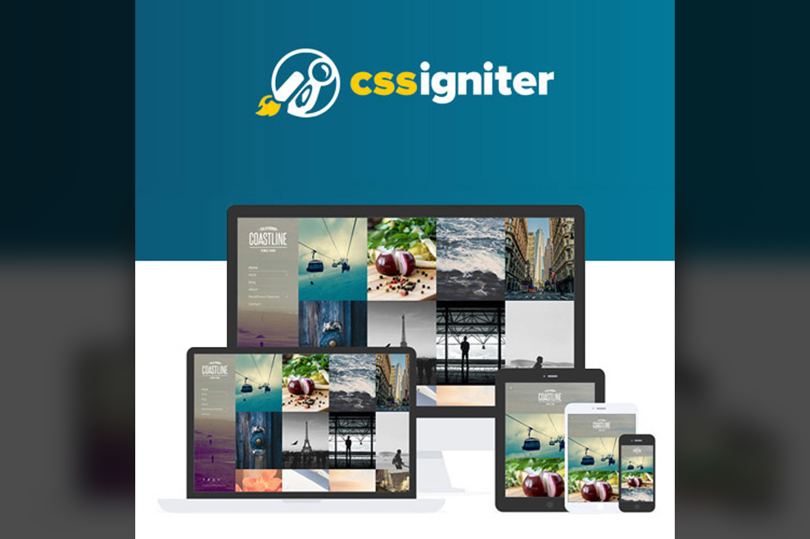 CSS Igniter Coastline WordPress Theme v1.1.2