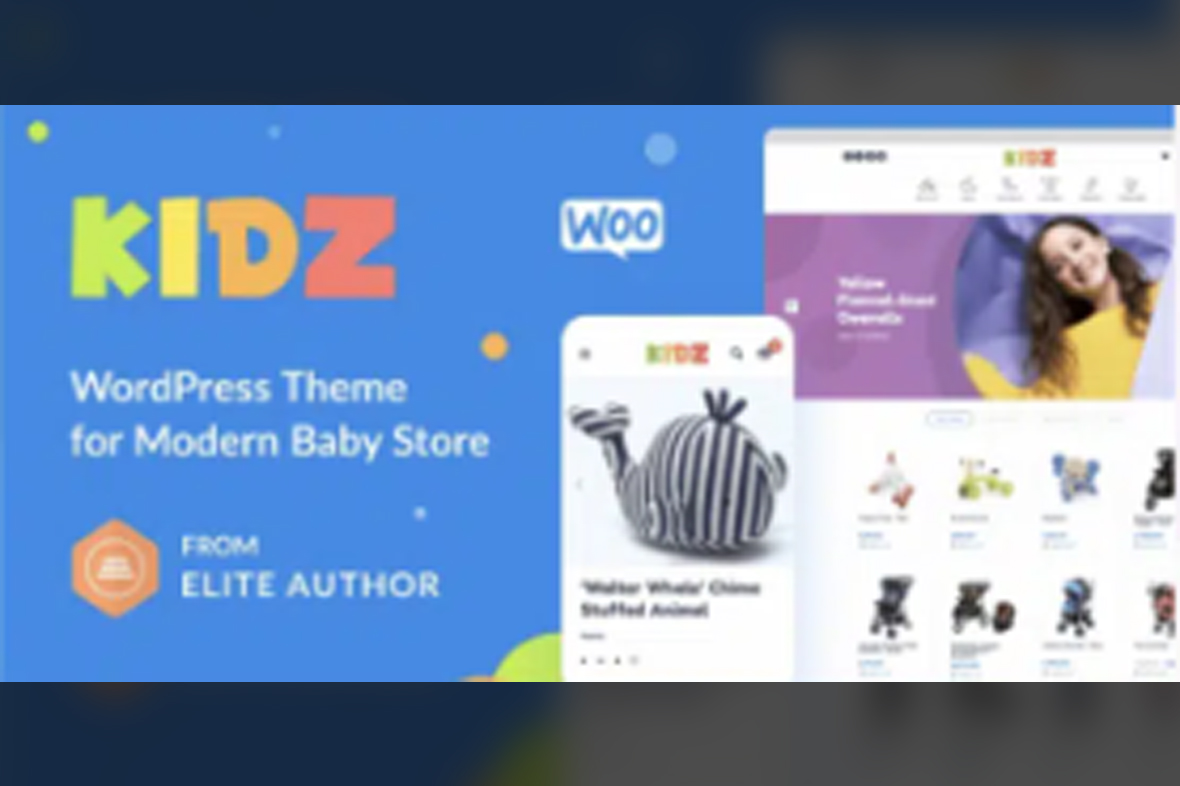 KIDZ – Baby Shop and Kids Store WordPress WooCommerce Theme v5.24