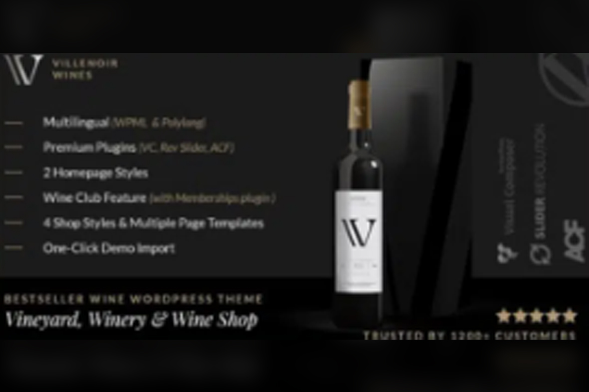 Villenoir – Vineyard, Winery and Wine Shop v5.9.5