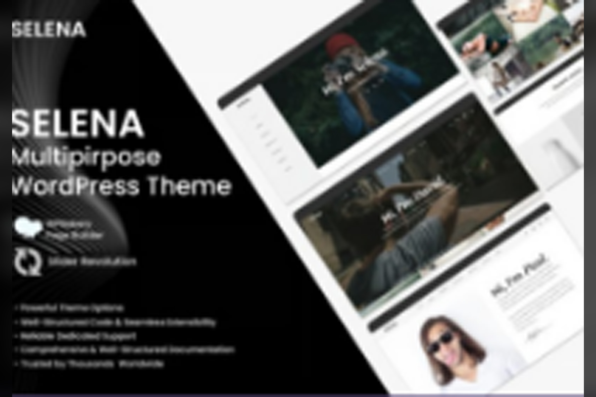 Selena. – Portfolio WordPress Theme v1.0.5