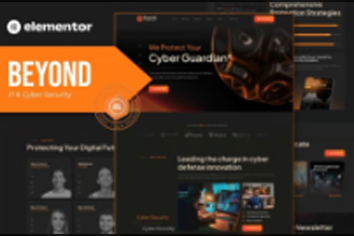 Beyond – IT and Cyber Security Elementor Template Kit July 29, 2025
