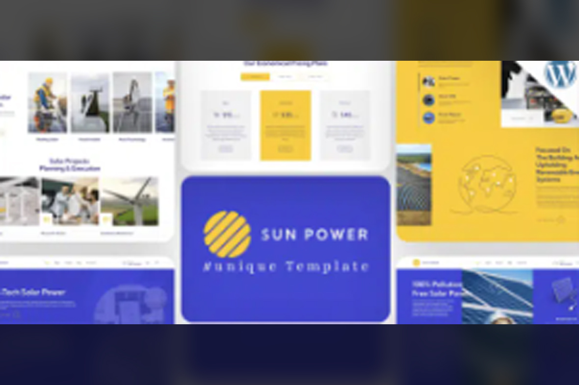 SunPower – Solar Renewable Energy Theme v1.0.9