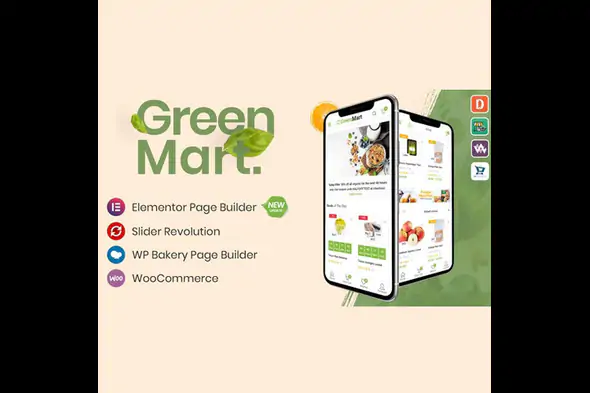 GreenMart – Best Organic & Food WooCommerce WordPress Theme