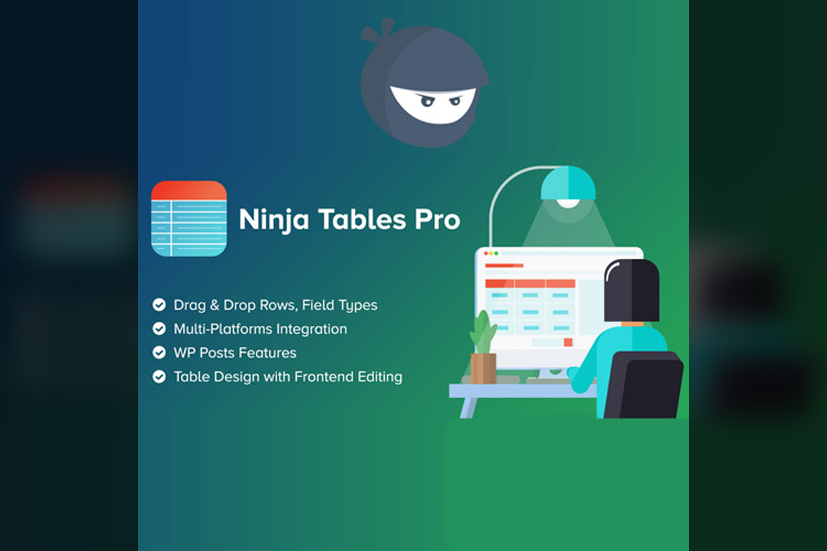 Ninja Tables Pro – The Fastest and Most Diverse WP DataTables Plugin v5.2.3