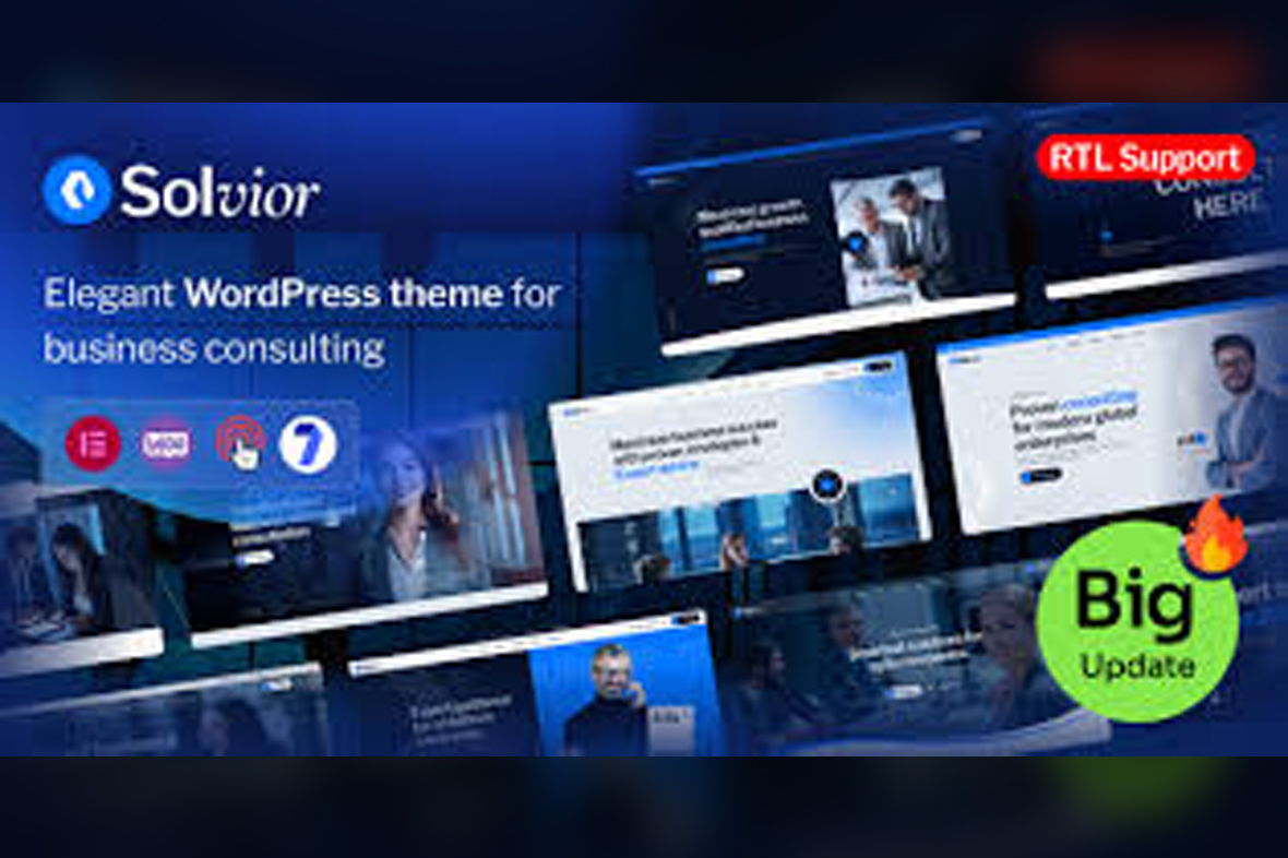 Solvior – Business Consulting WordPress Theme v1.1.1
