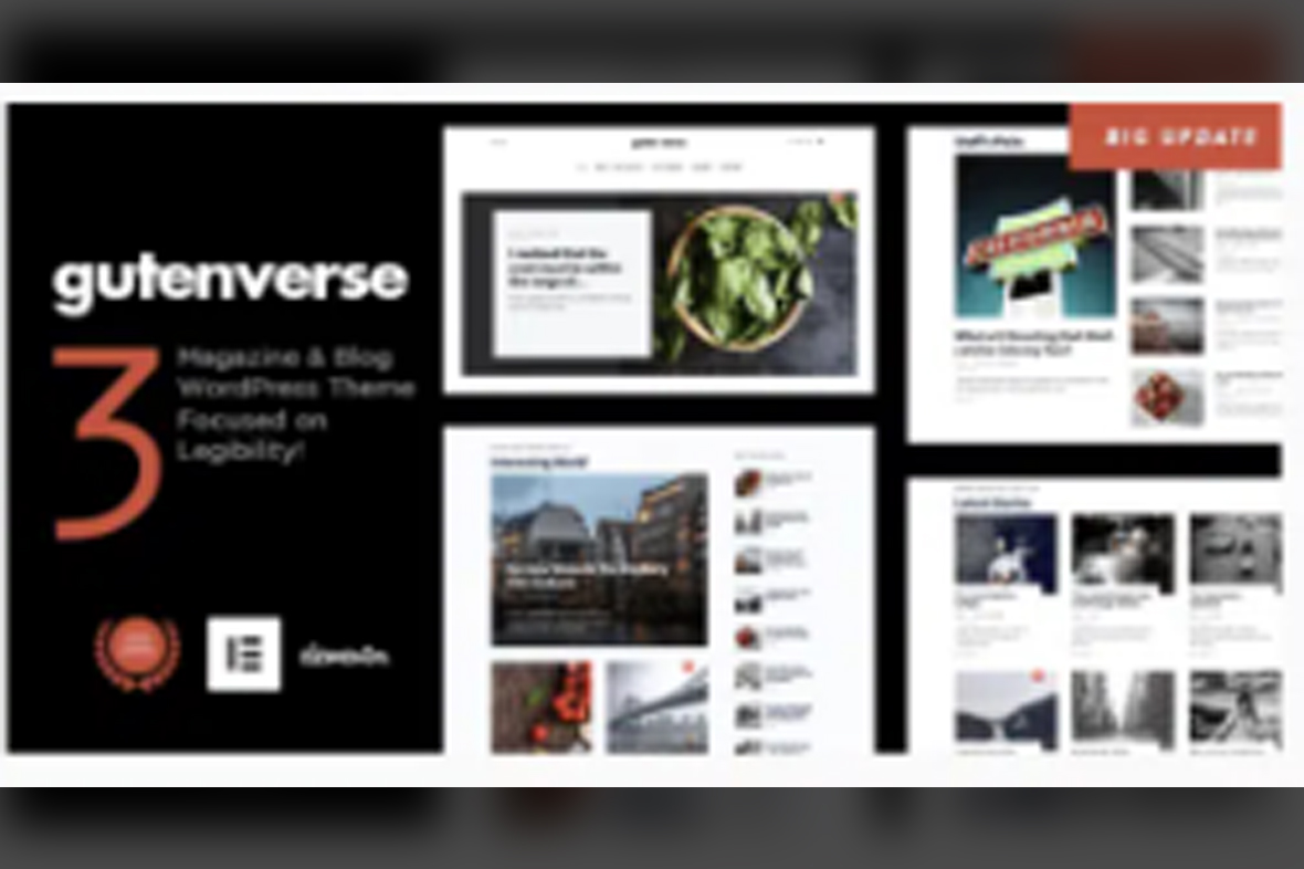 GutenVerse – Magazine and Blog Theme v4.2