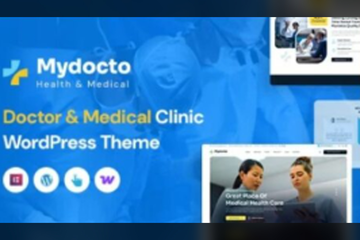 Mydocto – Health and Medical WordPress Theme v1.0.0