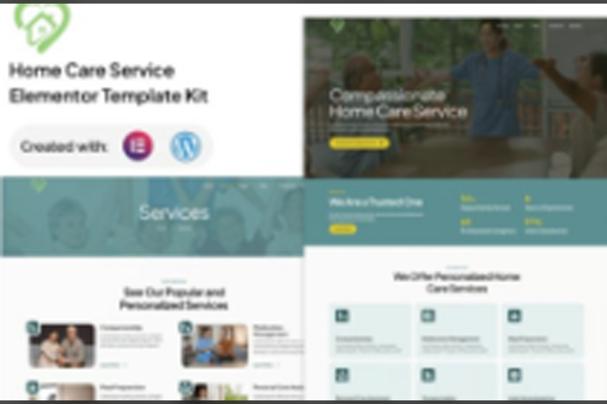 Serena – Home Care Services Elementor Template Kit July 18, 2025