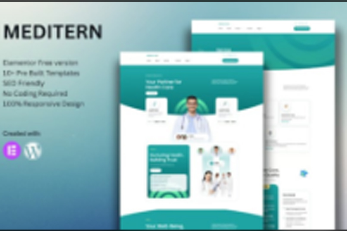 Meditern – Medical Elementor Template Kit June 9, 2025