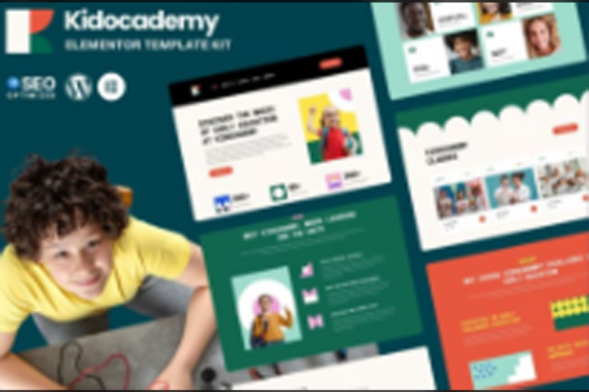 Kidocademy – Kindergarten and Preschool Elementor Template Kit July 10, 2025