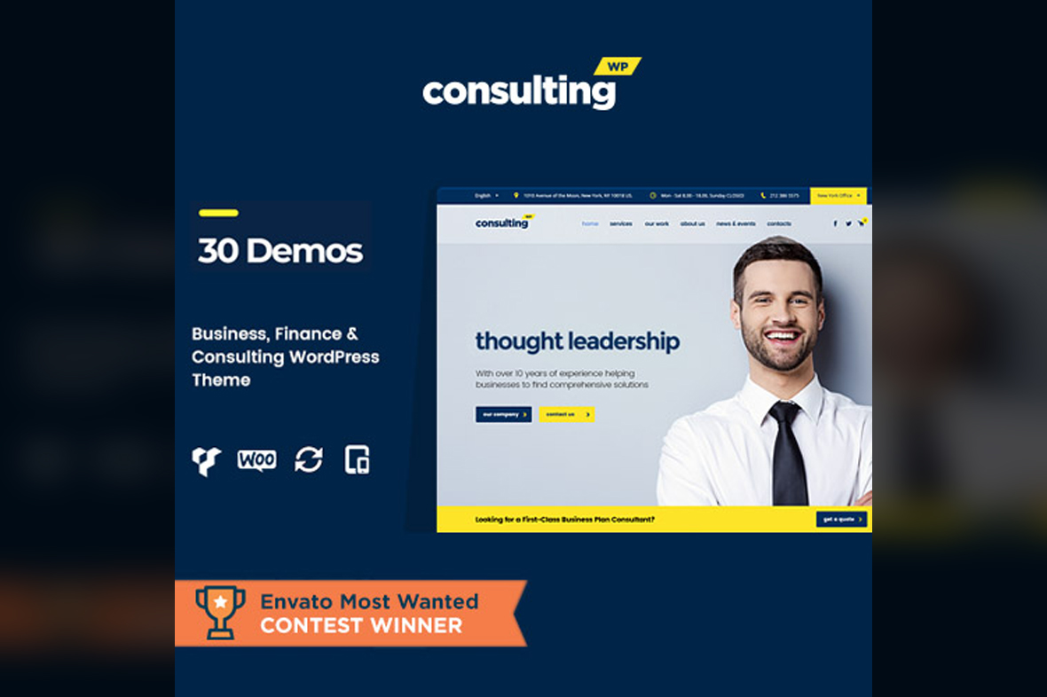Consulting – Business Finance WordPress Theme v6.7.0